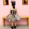 Renne de Noël - costume de filles - robe - set