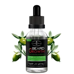 Huile de barbe bio - pour la croissance et les soins