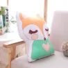 Jouet en forme de licorne et de renard - oreiller doux