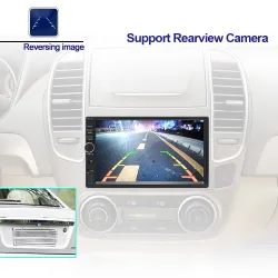 2 Din Bluetooth Android 9 voiture radio - WiFi - USB - GPS navigation - Mirrorlink - MP3 MP5