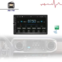 2 Din Bluetooth Android 9 car radio - WiFi - USB - GPS navigation - Mirrorlink - MP3 MP5Radio