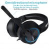 Xiberia Nubwo N11 casques PC - USB - casque avec microphone & Led