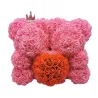 Two bears made from infinity roses - 25-35cm - rose bearValentine's day