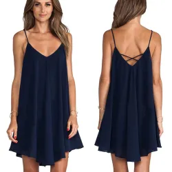 Mini robe Irregular - sans manches