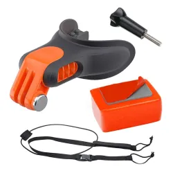 La bouche de la caméra de montage - pour GoPro - Xiaomi 4K - SJCAM - accessoires de surf et de plongée