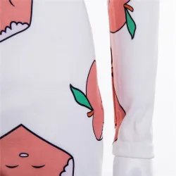 Sexy deep v-neck jumpsuit - long sleeve printed bodysuit with buttonsBlouses & shirts