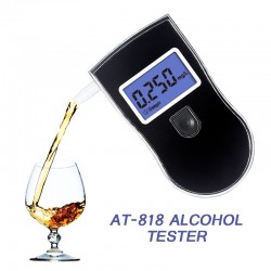 professional alcohol tester - police LCD display digital breath - breathalyzer for the drunk drivers alcotesterMeasurement