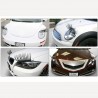 2PCS 3D Charmant Black False Eyelashs Fake Eye Lash Sticker Car Headlight Décoration Funny Decal Fo