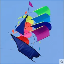 Bateau pirate volant - voilier - cerf-volant