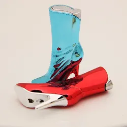 High heel shoe shape - refillable gas cigarette lighterLighters