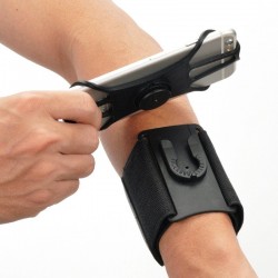 Bande de bras élastique universel 360 - bande de poignet - porte couverture pour smartphone - étanche