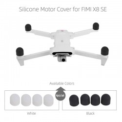 4 pièces - gobelets de protection en silicone pour Xiaomi FIMI X8 SE Drone - housses moteur