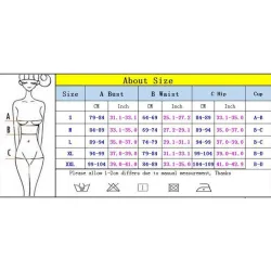 Set de bikini tendance avec poussée