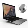Supports de support Macbook / ordinateur portable - réglable - noir - support de refroidissement universel