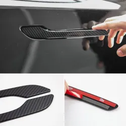 Modèle Tesla 3 - porte porte autocollant protecteur - 4 pièces