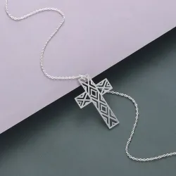 Traversée avec collier - acier inoxydable