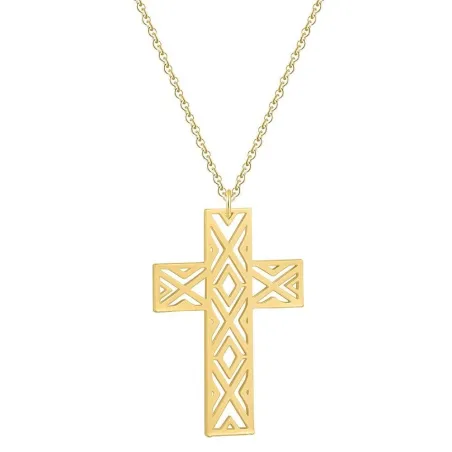 Traversée avec collier - acier inoxydable