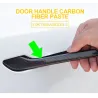 Modèle Tesla 3 - porte porte autocollant protecteur - 4 pièces
