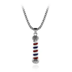 Collier Or & Argent avec microphone