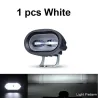 20W 6D 12V 6000K - lampe de travail pour moto - camions hors route - VTT - VUS - barre rétro LED - lampe