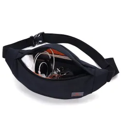 Sac à bandoulière Waist - sac sport - étanche - nylon - avec fermeture éclair
