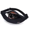 Waist & shoulder bag - sports bag - waterproof - nylon - with zippersBags