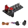 Panneau de commutation d'allumage pour voiture de course - bouton de démarrage moteur - interrupteur de commutation - 12V LED -