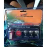 Panneau de commutation d'allumage pour voiture de course - bouton de démarrage moteur - interrupteur de commutation - 12V LED -