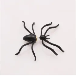 Earrings with black spiderEarrings