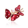 Broches double papillon de printemps