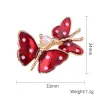 Broches double papillon de printemps