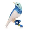 Broches d'oiseaux émail
