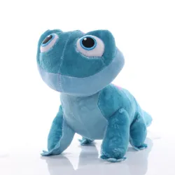Feu lézard - peluche jouet 17cm
