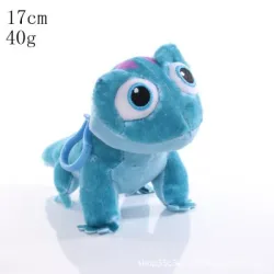 Feu lézard - peluche jouet 17cm
