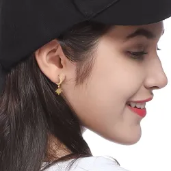 Star Moon Earrings - WomenEarrings