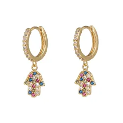 Boucles d'oreilles en forme de flèche