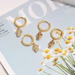 Boucles d'oreilles en forme de flèche