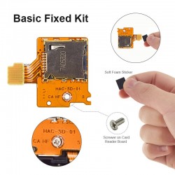 Micro module lecteur de carte SD - pour Nintendo Switch - pièce de réparation - pro kit