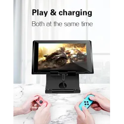 Support de bureau Nintendo Switch - réglable - chargement