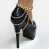 Vintage Gold Metal Anklets - WomenAnklets