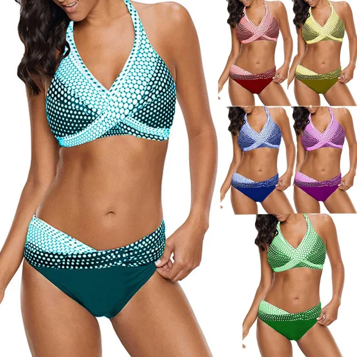 maillot de bain Polka dots - set bikini