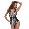 Retro Black and White - SwimsuitSwimming