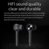 écouteurs sans fil Bluetooth - noir - léger