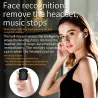 écouteurs sans fil Bluetooth - noir - léger
