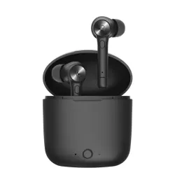écouteurs sans fil Bluetooth - noir - léger