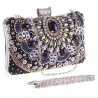 Diamond crystal purse - with chain - ladies - evening bagsBags
