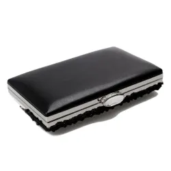 Crystal rhinestone purse - rectangle - black - ladiesBags