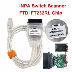 Scanner INPA K DCAN - FT232RL - Interrupteur BMW INPA