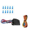 Panneau de commutation d'allumage pour voiture de course - bouton de démarrage moteur - interrupteur de commutation - 12V LED -