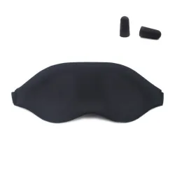 Masque pour yeux - mousse - bouchon d'oreille